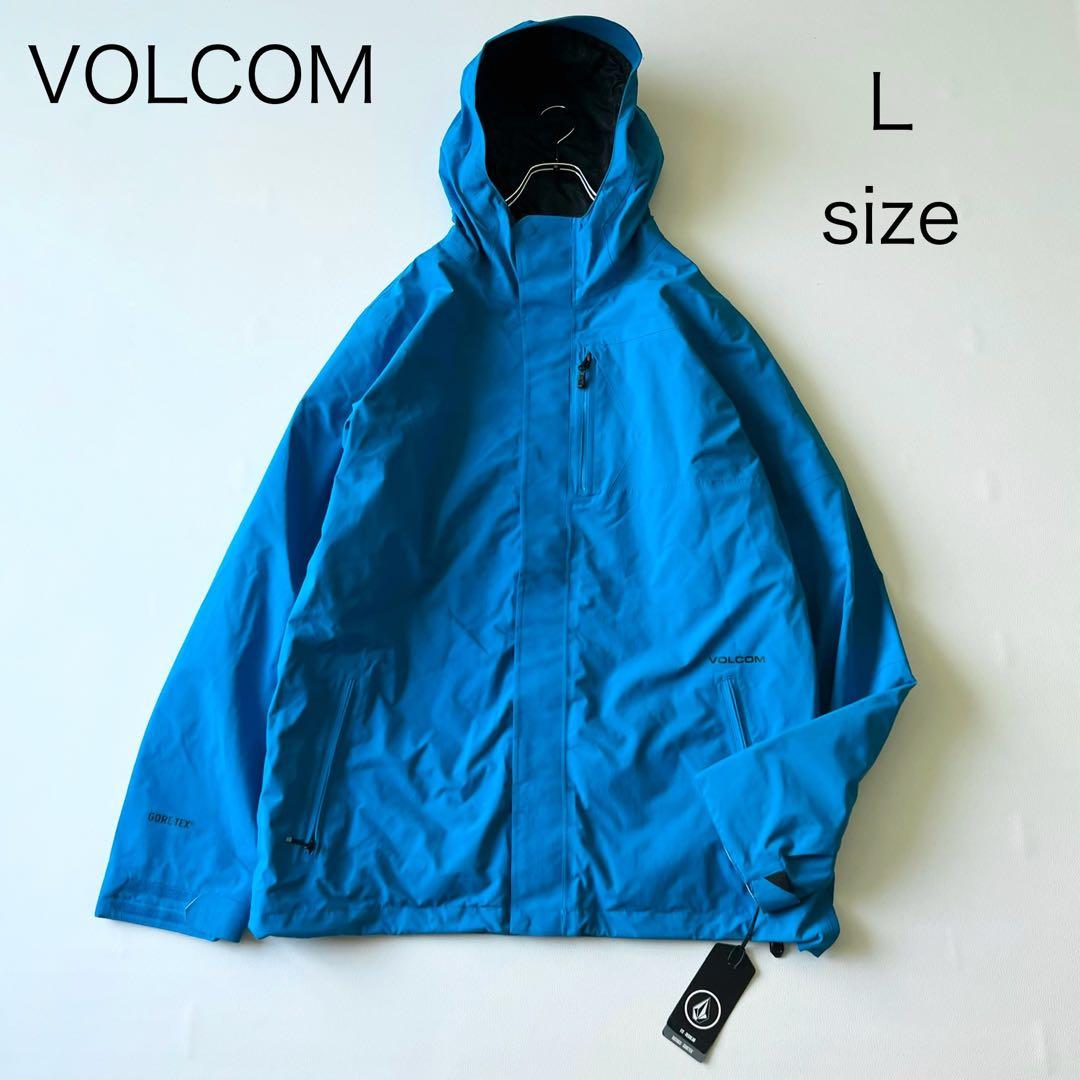 3257【タグ付き】ボルコム　ジャケット ゴアテックス メンズ　青　XL　スノボ 3257【タグ付き】ボルコム ジャケット ゴアテックス メンズ 青 XL スノボ
