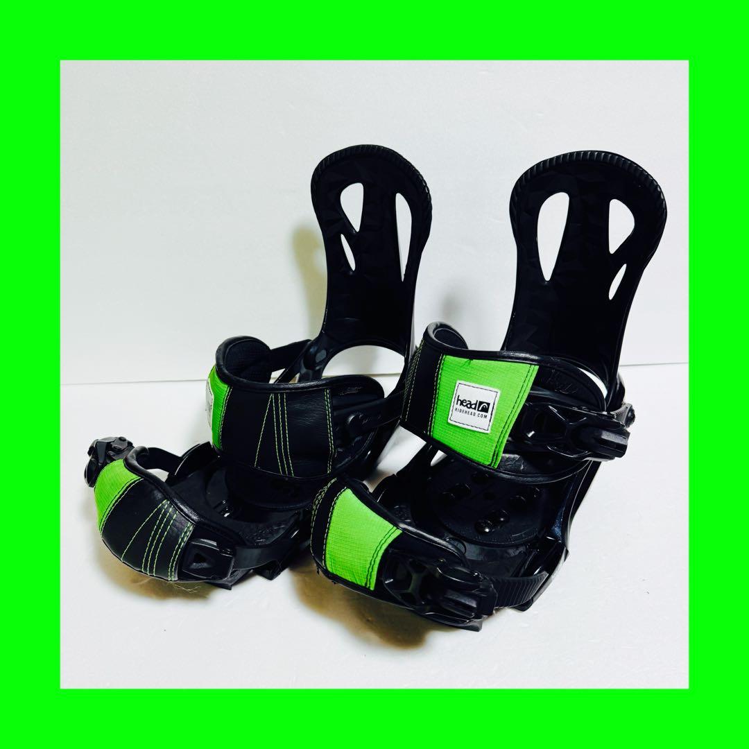 mサイズHead スノーボードビンディング ブラック/グリーン 楽天市場】HEAD（ブランドヘッド）（ビンディング｜スノーボード用品