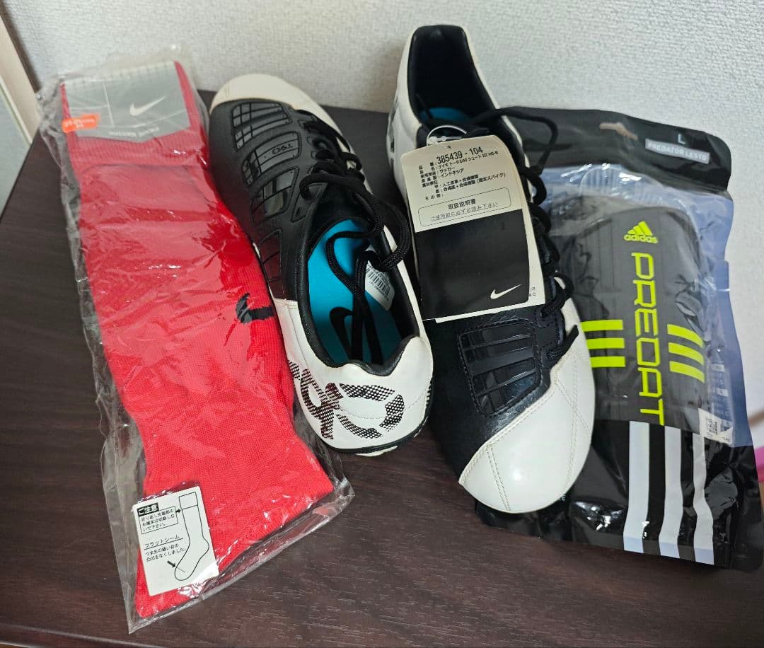 Nike T90 サッカーシューズ ホワイト/ブラック 未使用 27.0cm