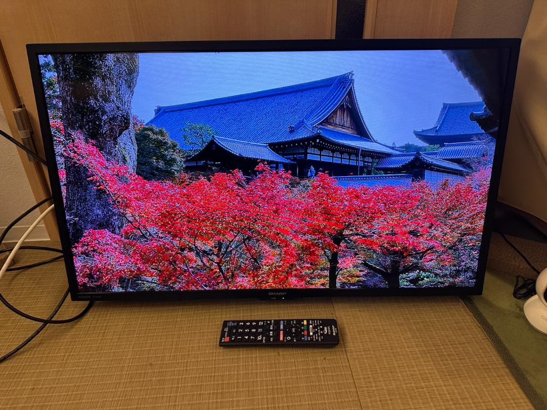 SHARP シャープ 32型 テレビ 2T-C32DE 2022年製 状態綺麗！ - メルカリ