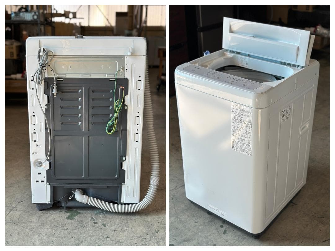 パナソニック 全自動洗濯機 5.0kg NA-F5B2-S　2024年製