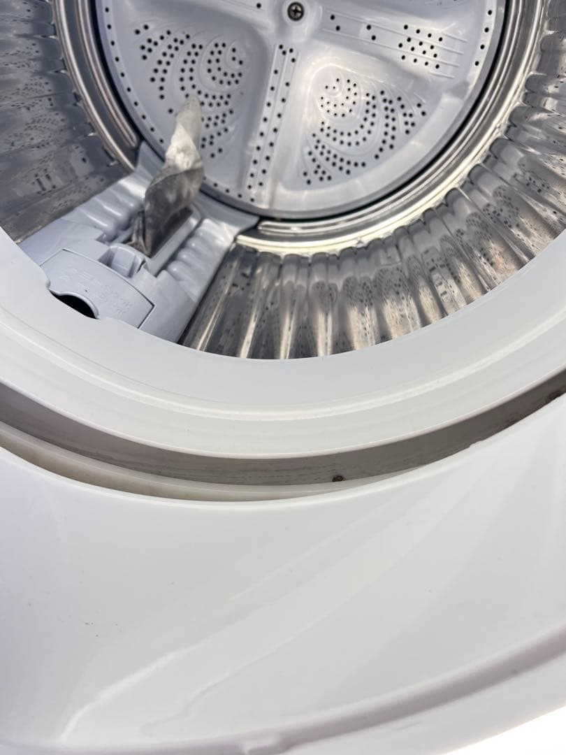 SHARP 7.0kg 縦型洗濯機 本体ES-GE7C-W 2019年