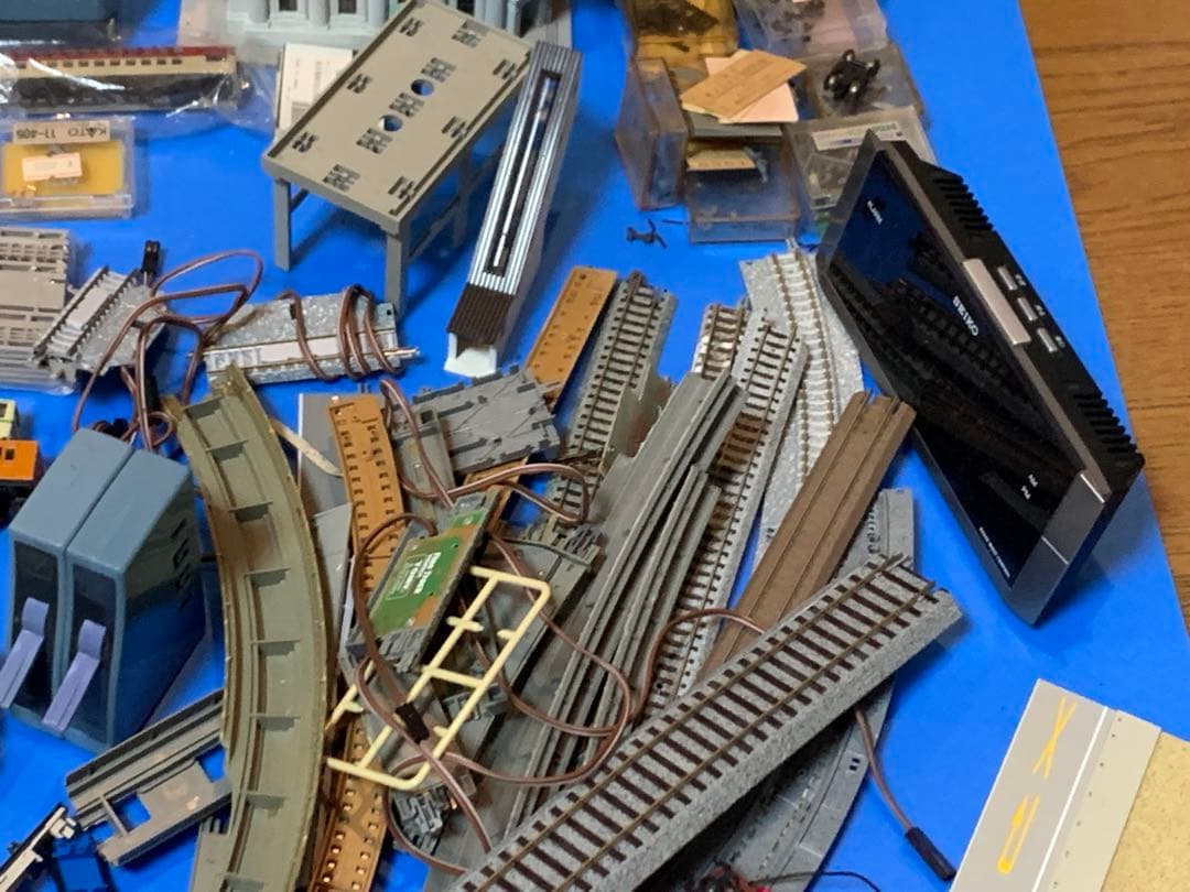 0705 まとめ　その１　Nゲージ　TOMIX レール　駅　まとめ売り　Nゲージ