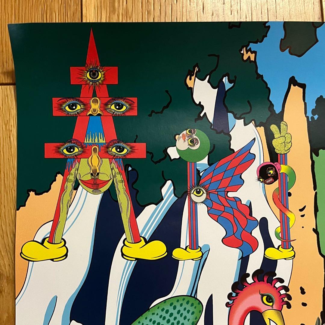 田名網敬一 デザイン 八代亜紀 50周年 ポスター 2種類セット