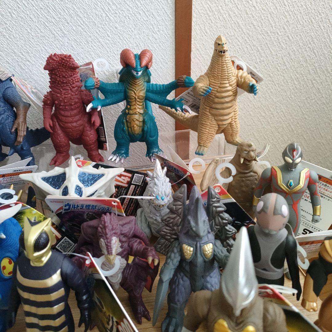 ウルトラマン　ソフビ　ウルトラマン　怪獣　バンダイ　フィギュア