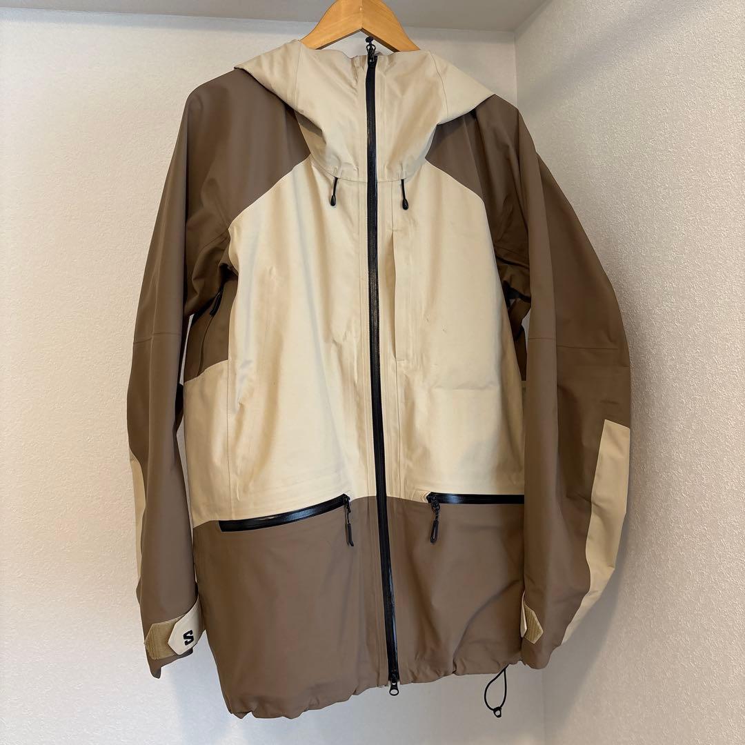 【KK】SALOMON ABSOLUTE 3L スノーボードジャケット SALOMON（サロモン） 24-25 SALOMON ABSOLUTE 3L JACKET W