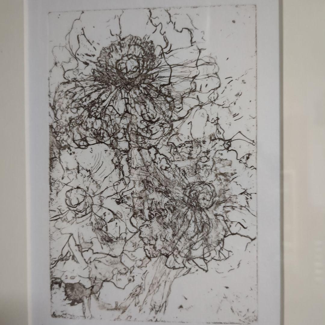 最終価格✦大川みゆき氏(銅版画家)銅版画3/20