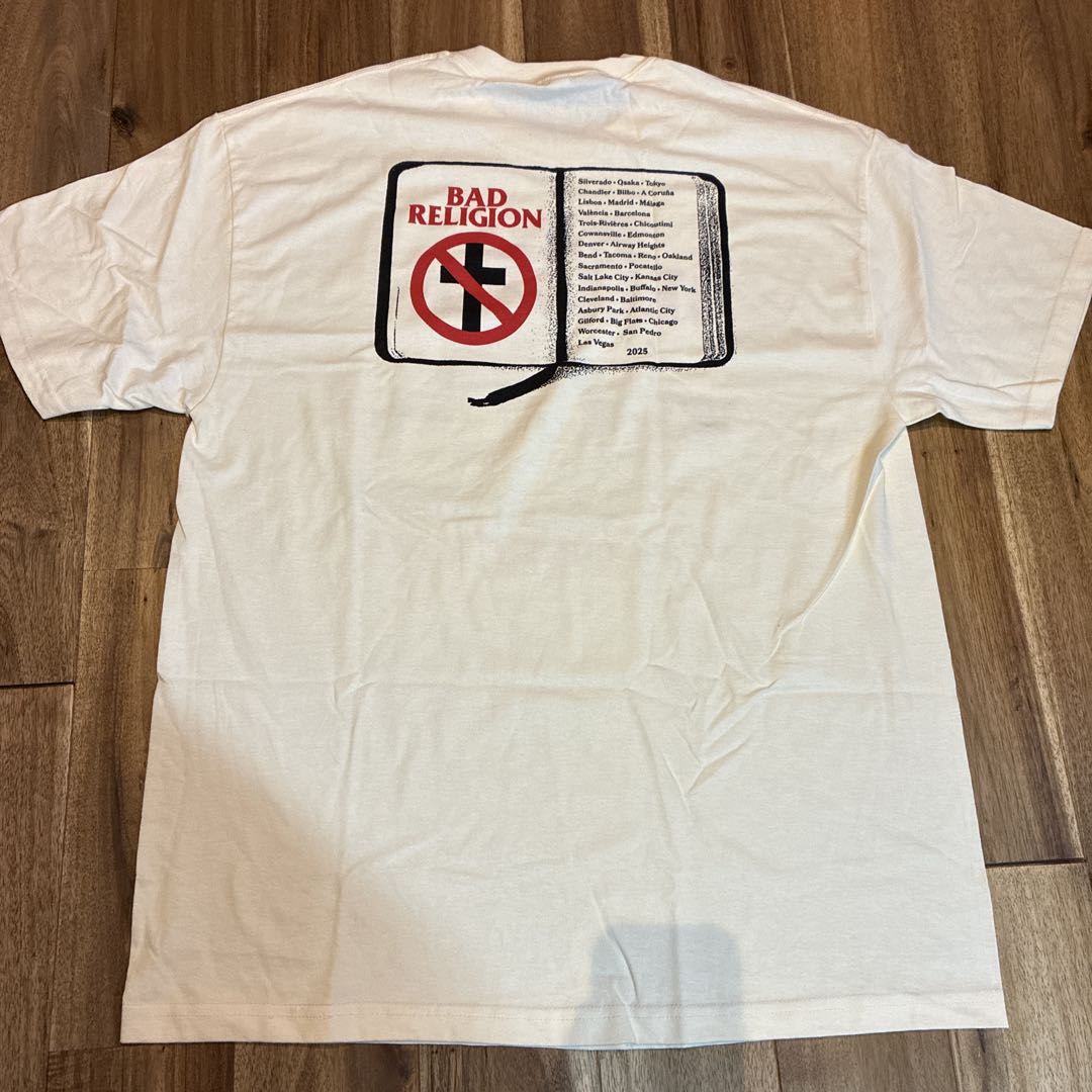 新品BAD RELIGION Infect Me 2025 ツアーTシャツ XL