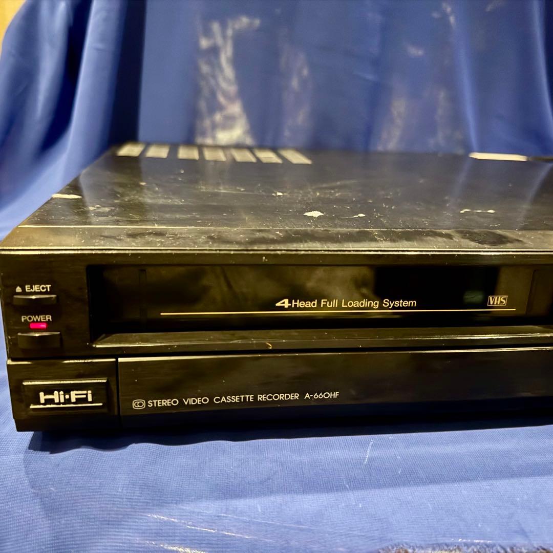 TOSHIBA VHS Hi-Fi ビデオデッキ A-660HF ジャンク 東芝 - メルカリ