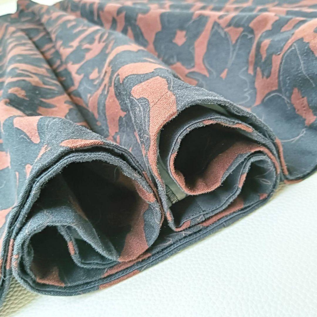 新品未使用✨《NOBLE》アルチザンフラワープリントフレアスカート ロング花柄