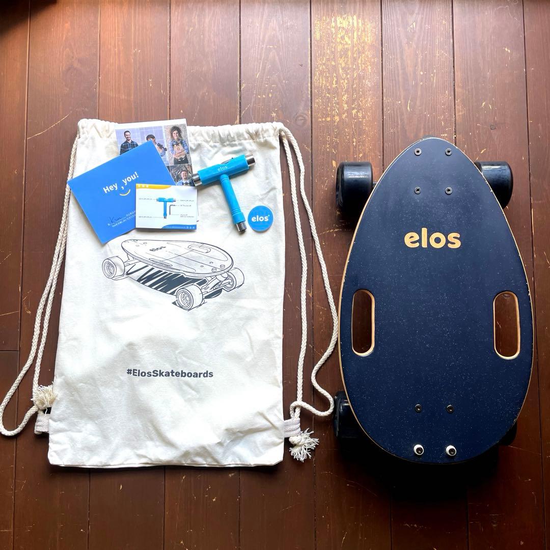 elos スケートボード★ブラック 袋付きイロスstateboard レビュー】elos(イロス)スケートボードに乗って3ヶ月。通勤や通学にも