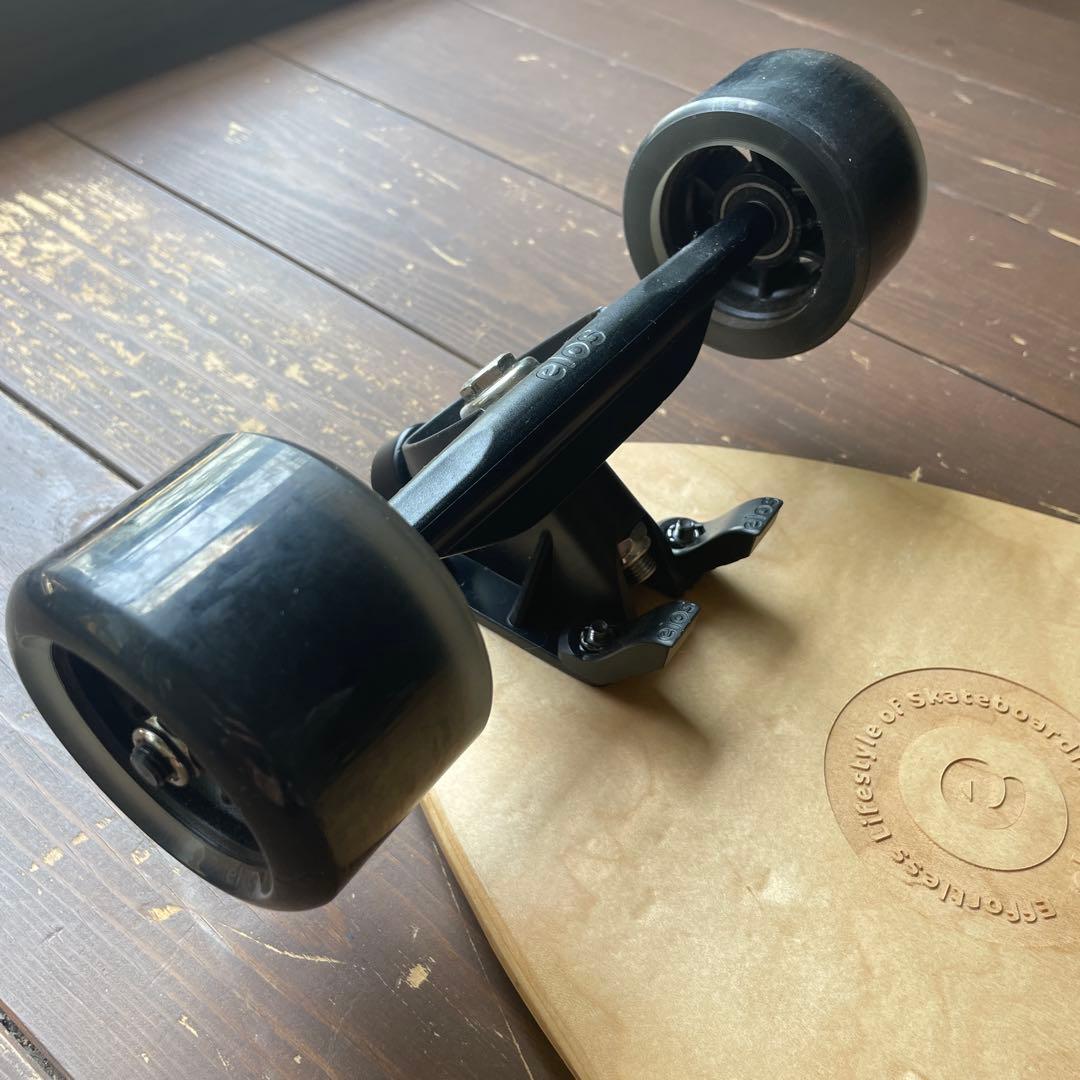 elos スケートボード☆ブラック 袋付きイロスstateboard