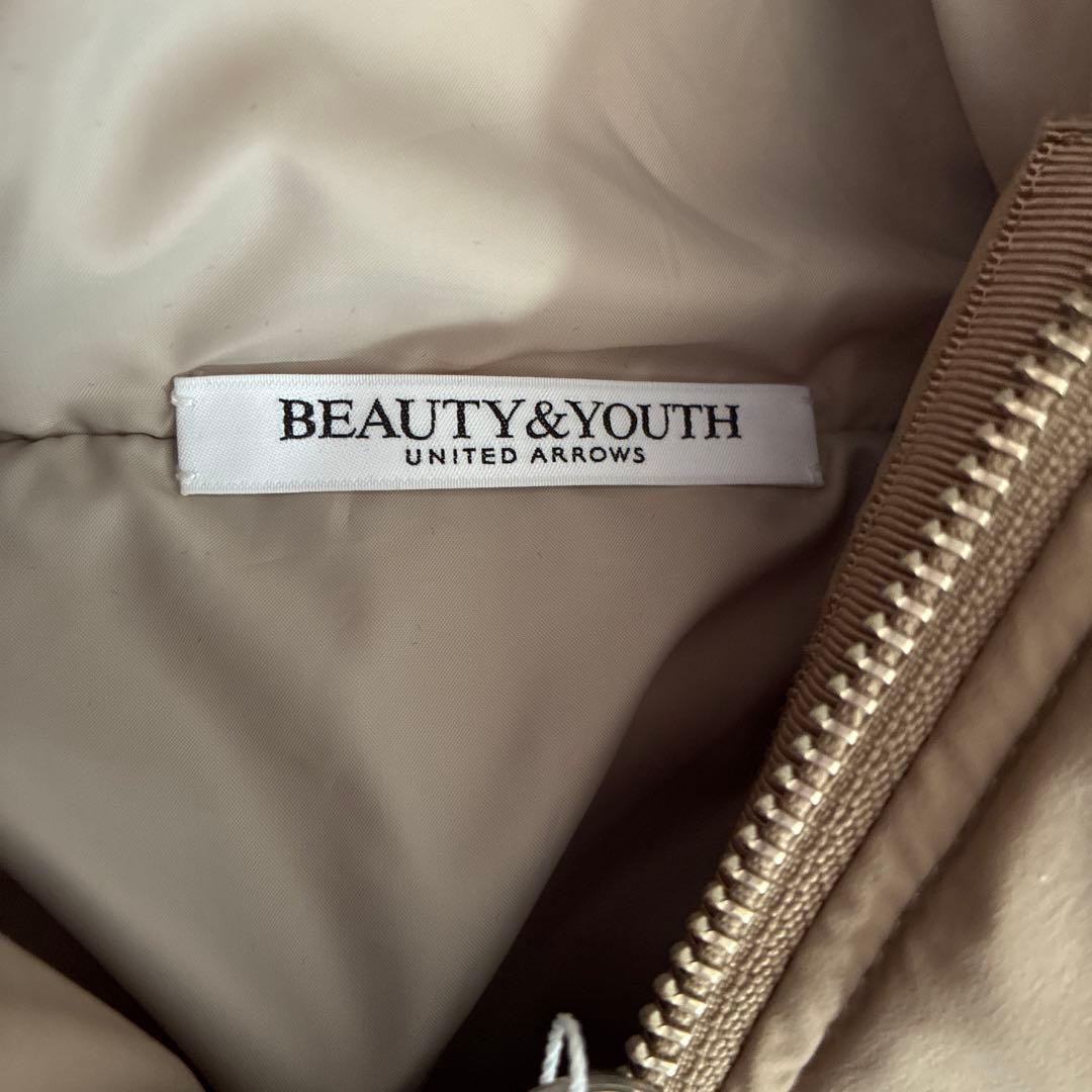 ユナイテッドアローズ ベージュ ダウンジャケット 新品未使用タグ付き