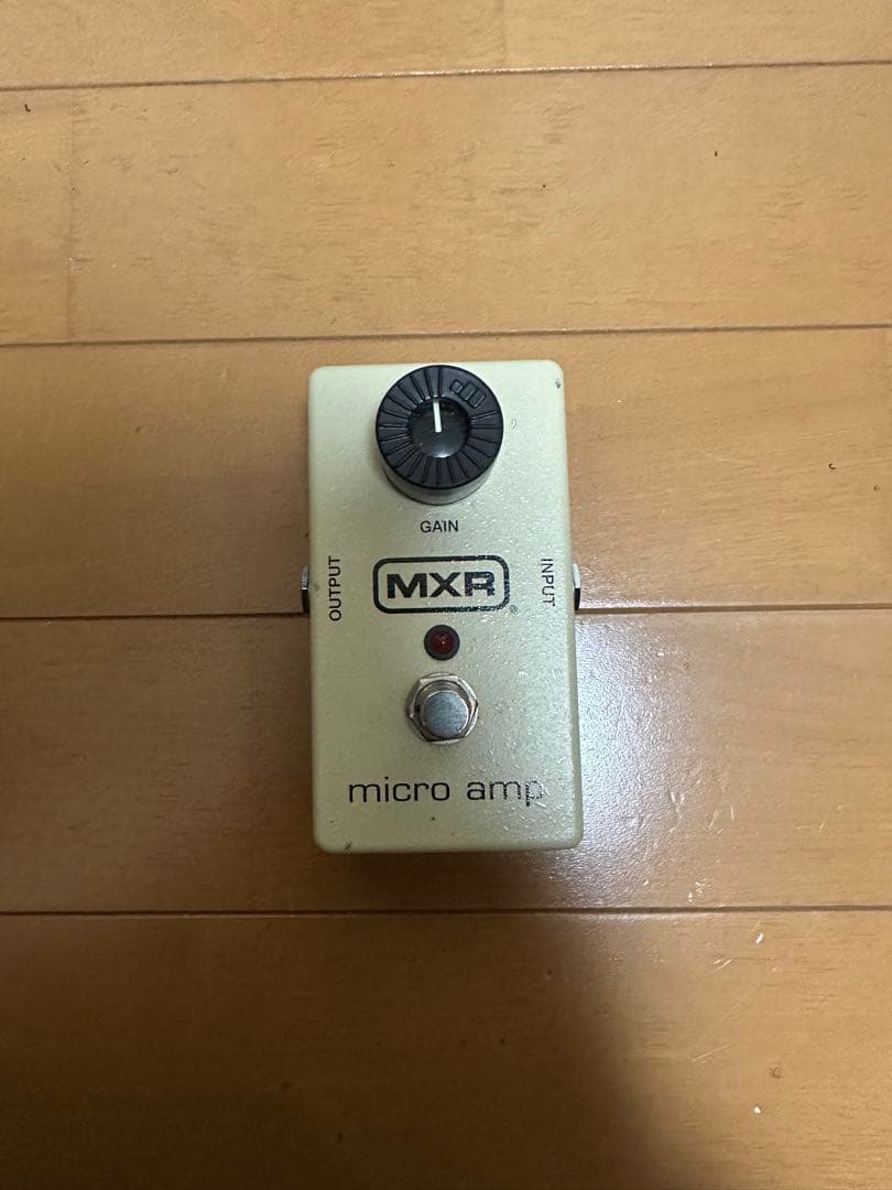 MXR Micro Amp M133 クリーンブースター 定番】MXR / M133 Microampの特徴と使い方などをレビュー。バッファー