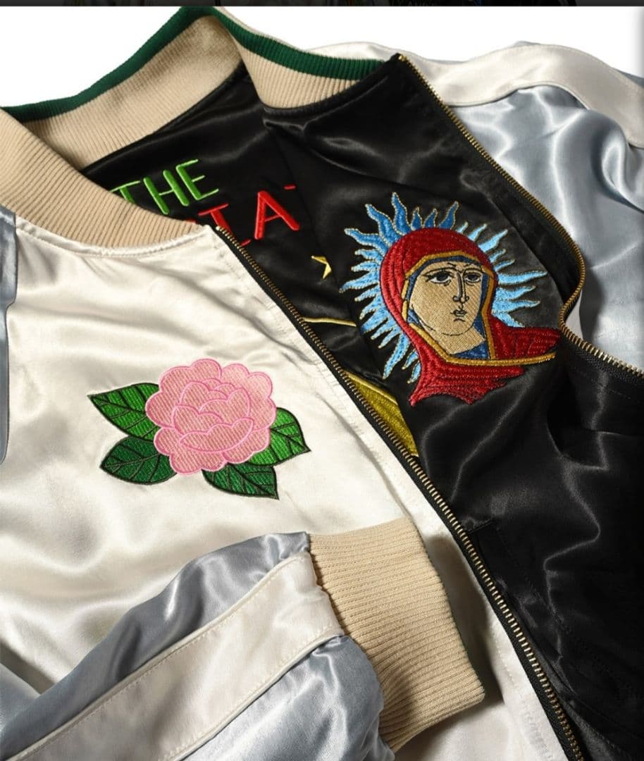 最終価格 ALLY＆DIA リバーシブルスカジャン Lサイズ kj着用 新品