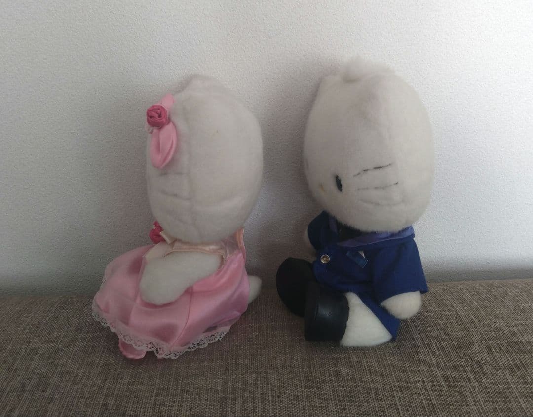 キティカタログにも連載レトロレアキティちゃん ダニエル ぬいぐるみ