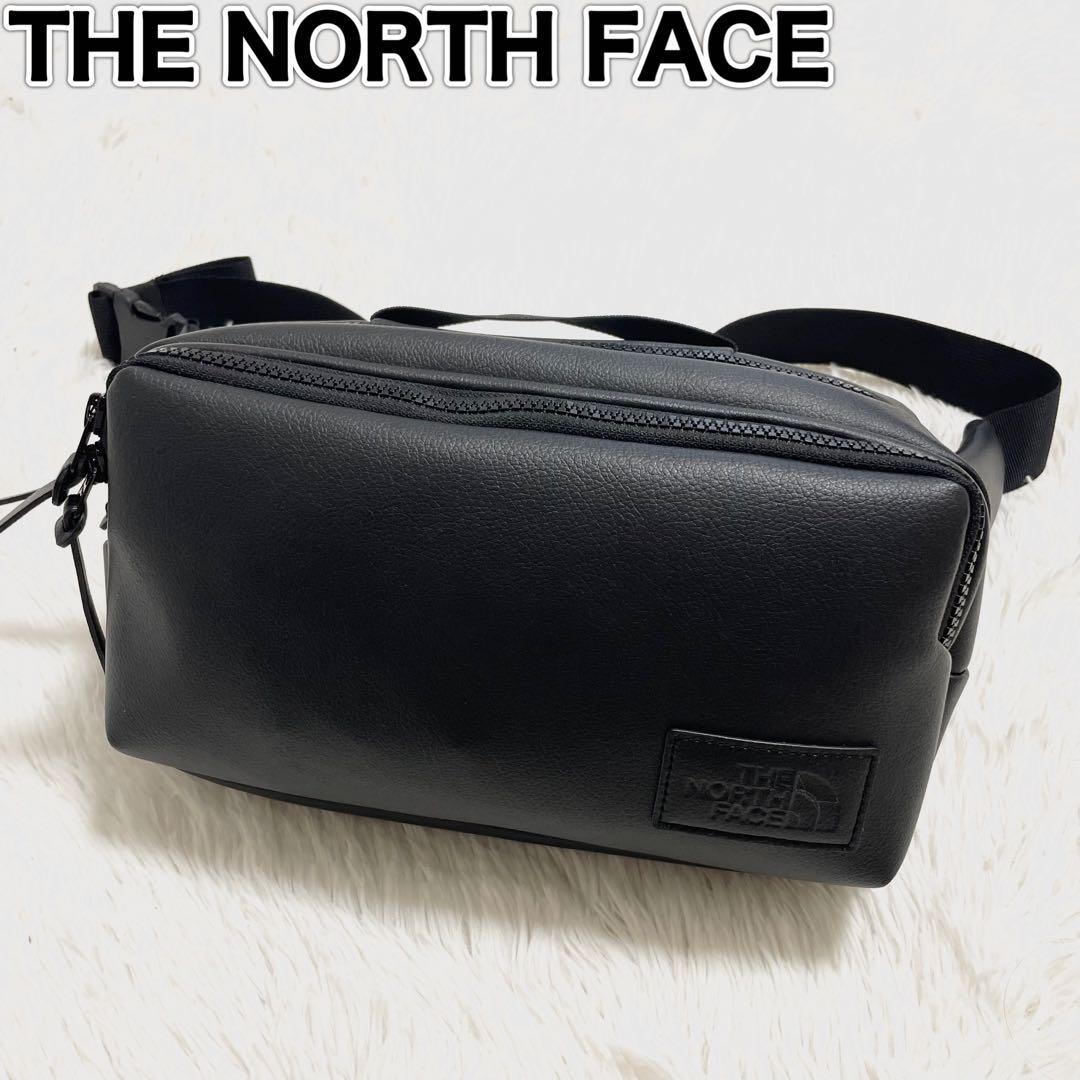 未使用】ノースフェイス ボディバッグ チューニングレザーヒップパック