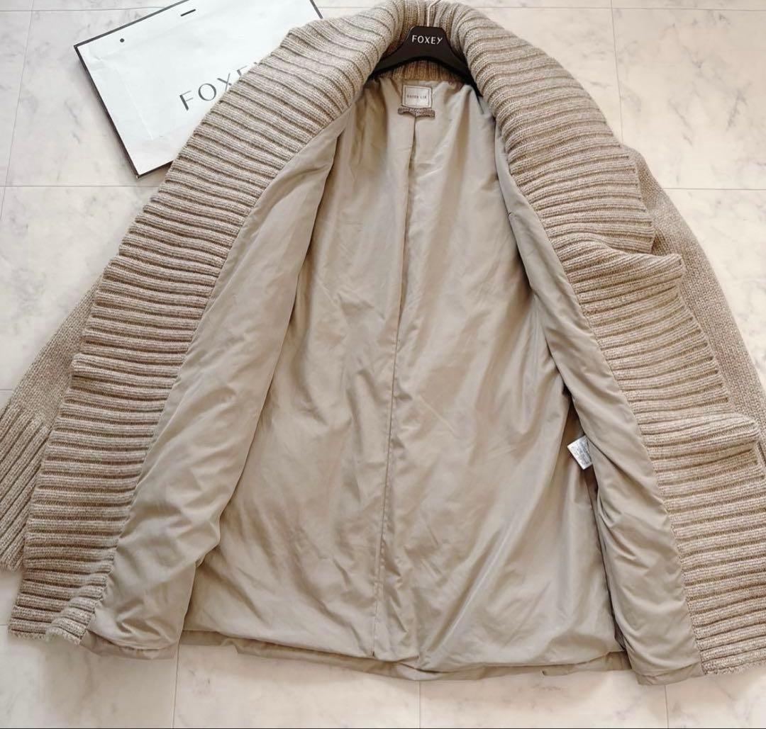 フォクシー ダウン&カシミヤ100% ニットコートDAISY LIN FOXEY - メルカリ