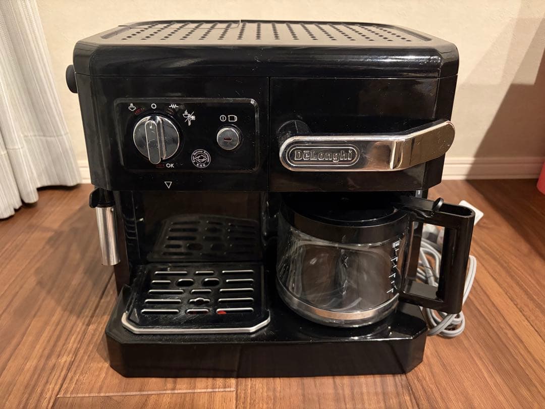 デロンギ コンビコーヒーメーカー BCO410J(金属製タンパー&カフェ