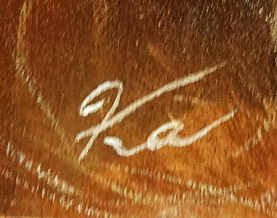 上鈴木正一 油彩画 B4『優しい顔』2/15(日)午前10時までの掲載です!!