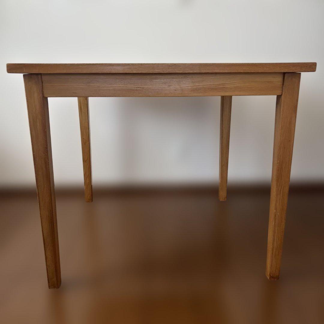 無印良品　無垢材 ダイニングテーブル 無印良品(MUJI)の人気のオーク材無垢材ダイニングテーブル！！180cmの