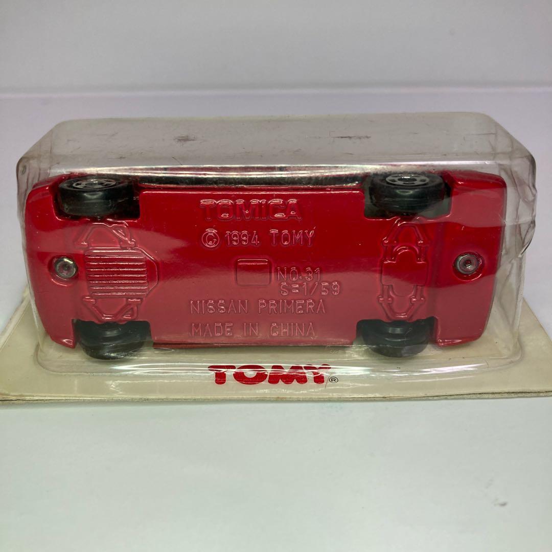 ☆絶版トミカ☆日産プリメーラ NO.31 [初代] ブリスターパック 未開封