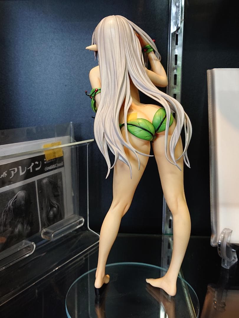 暗室保管品　修復品　クイーンズブレイド　アレイン 1/6　塗装済完成品