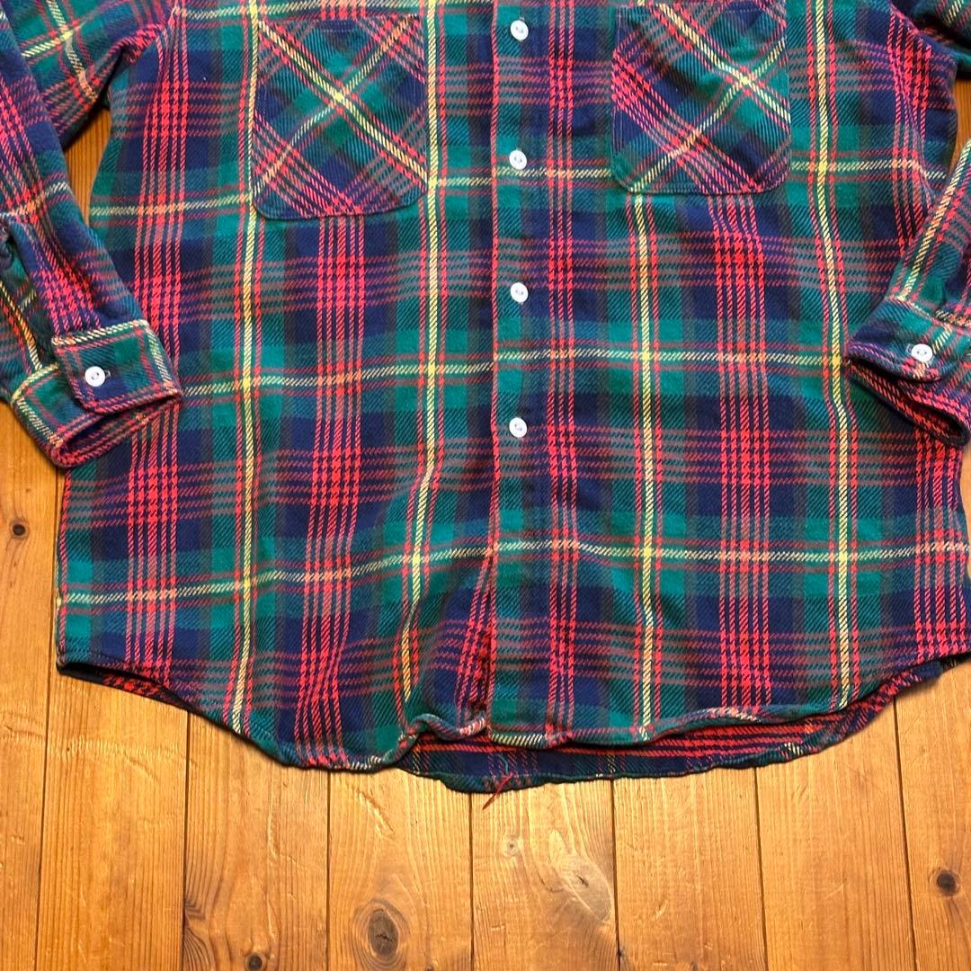 f*i様 70sビッグマックBIG MACフランネルシャツJCペニーUSAアメリ