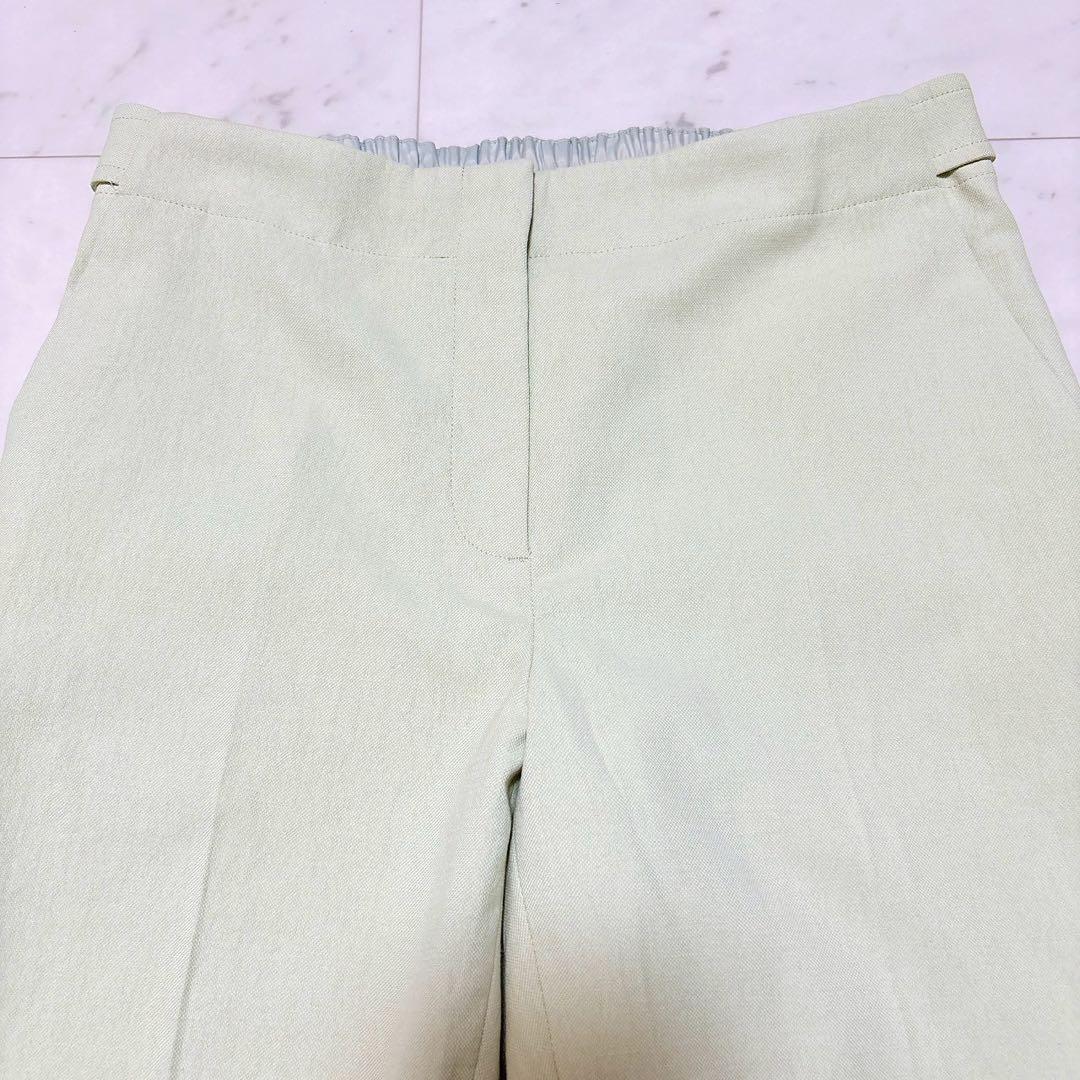 《23ss》セオリー パンツスーツセットアップ ノーカラージャケット ストレッチ