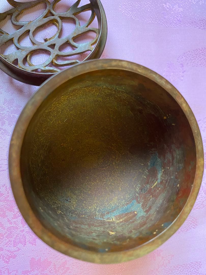 花御史 香炉 須賀松園氏作