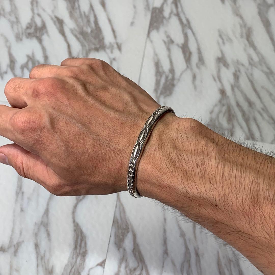 Darrell Cadman バングル Sterling刻印 スタンプ ナバホ族 - メルカリ