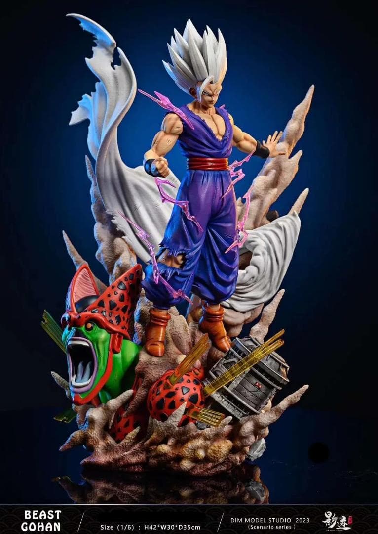 ドラゴンボール 孫悟飯 フィギュア ガレージキット 1/6スケール - メルカリ