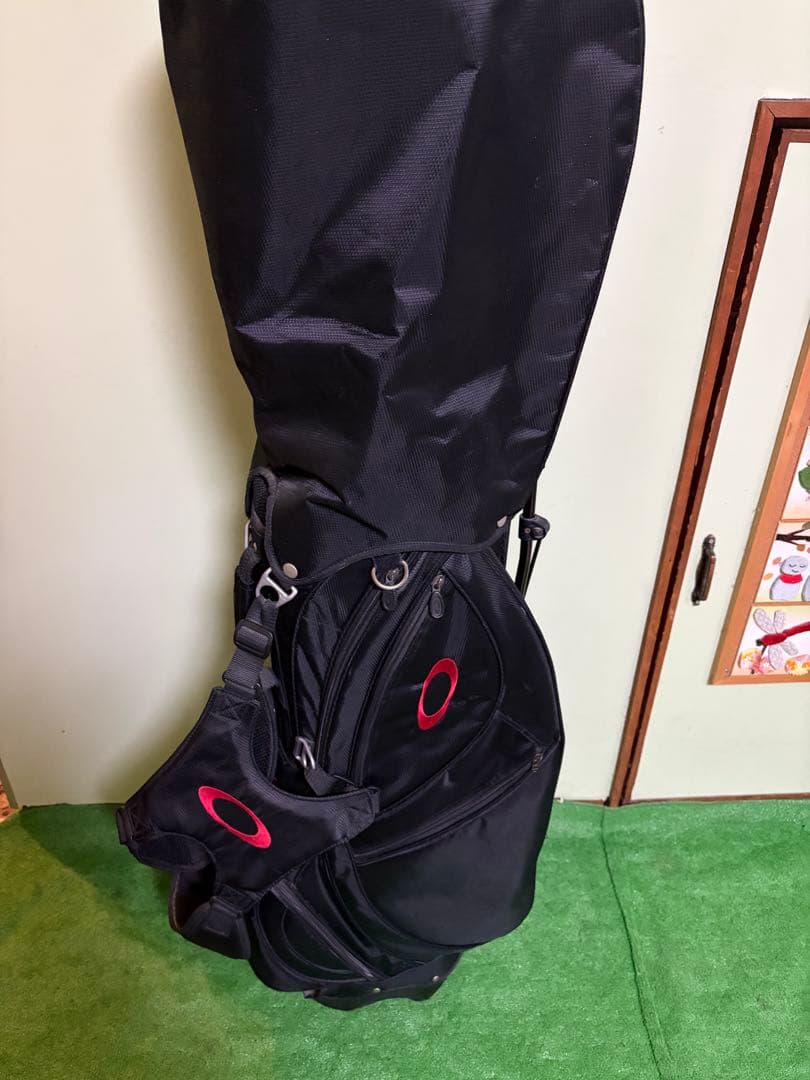 美品　オークリー　スタンドバッグ　ブラック オークリー(OAKLEY) スタンドキャディバッグ IB STAND BAG FOS901832