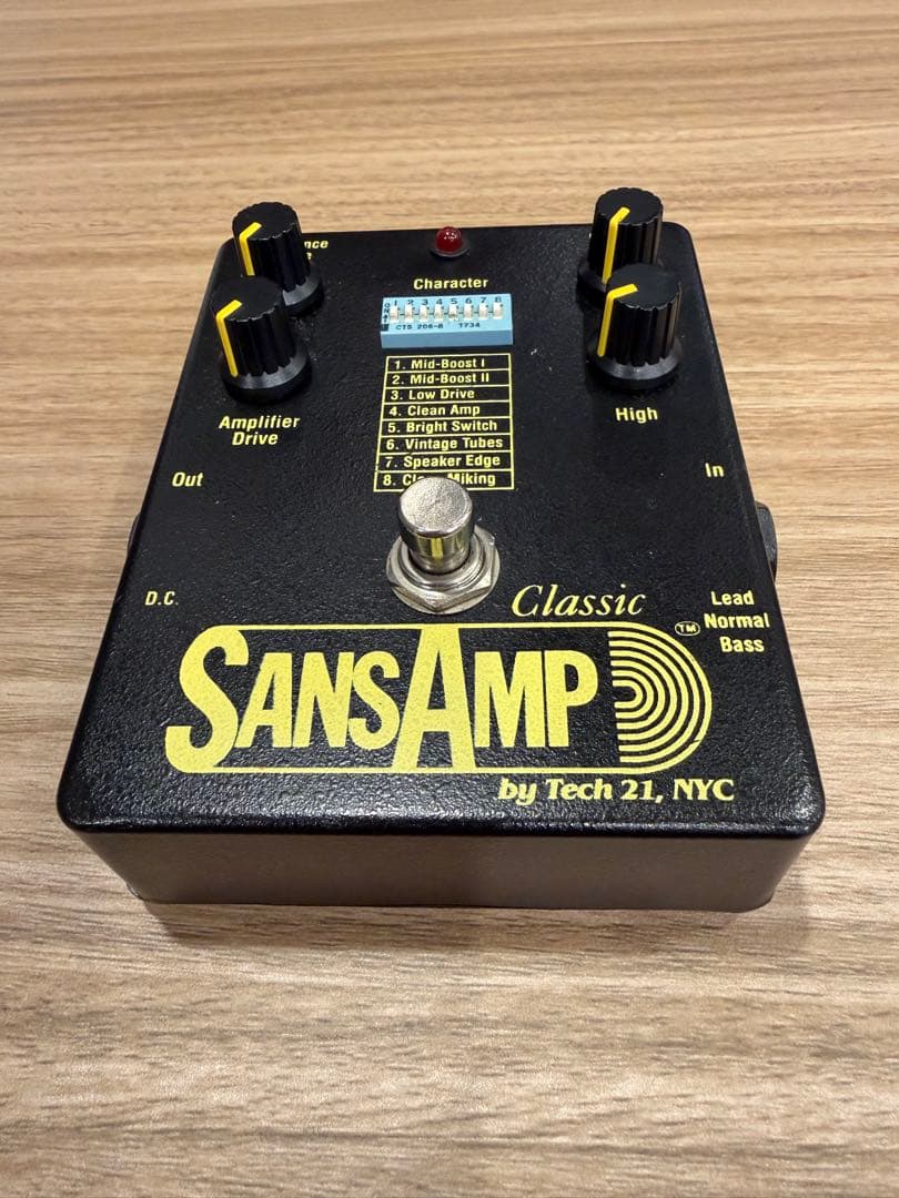 Tech 21 SansAmp Classic サンズアンプ エフェクター - メルカリ