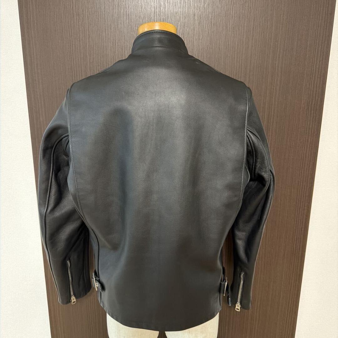 ショット現行品 シングル ライダース ジャケット 6061 size 38 - メルカリ