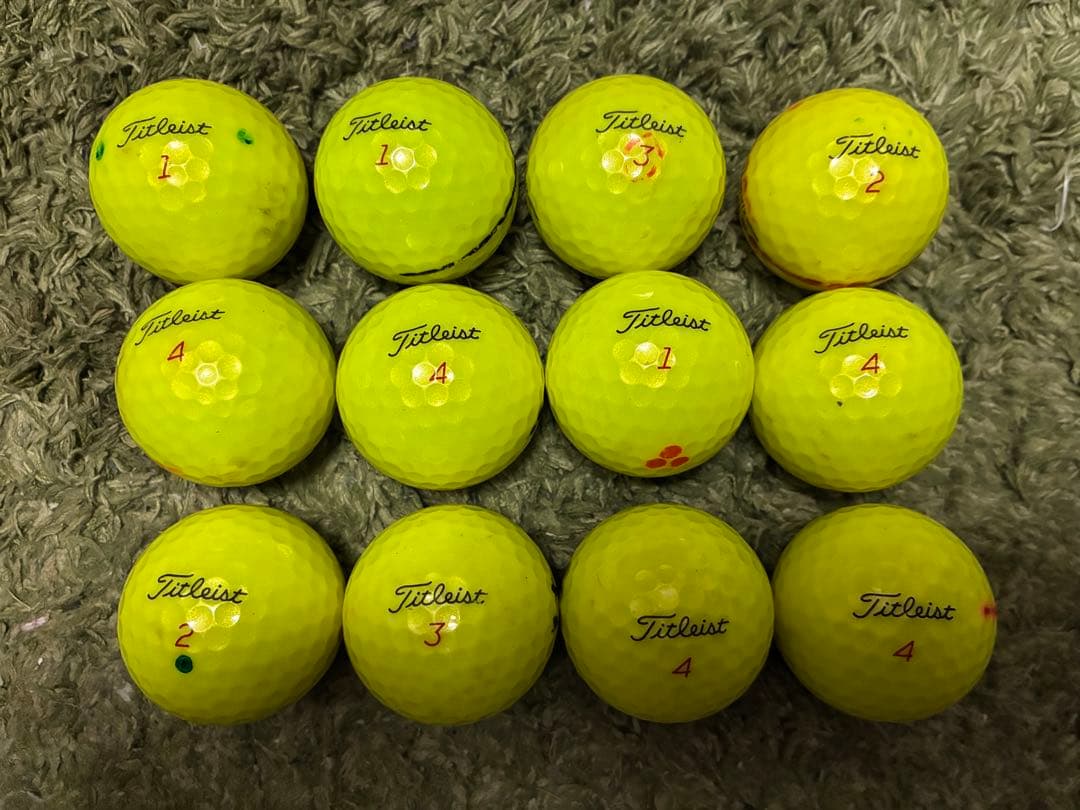Titleist PRO V1Xイエローロストボール 12個2023年モデル - メルカリ