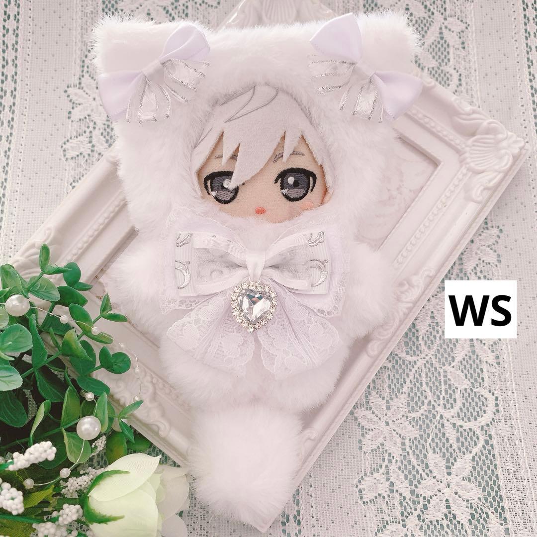 ぬい服 10cm 着ぐるみ 白ねこデザインリスト②