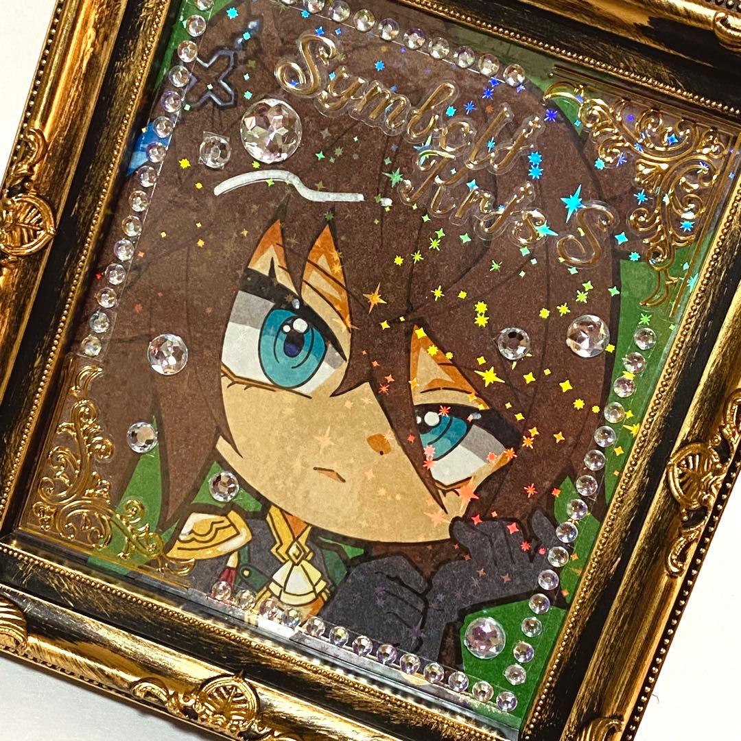 黒*ん様 フレーム付き＊ウマ娘 シンボリクリスエス＆タニノギムレット 手描きイラ