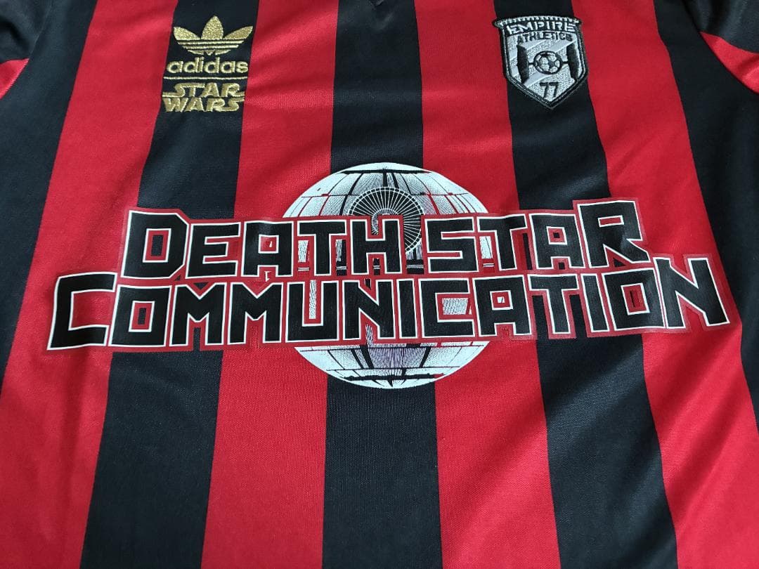 adidas スター・ウォーズ シャツ 赤黒 - メルカリ