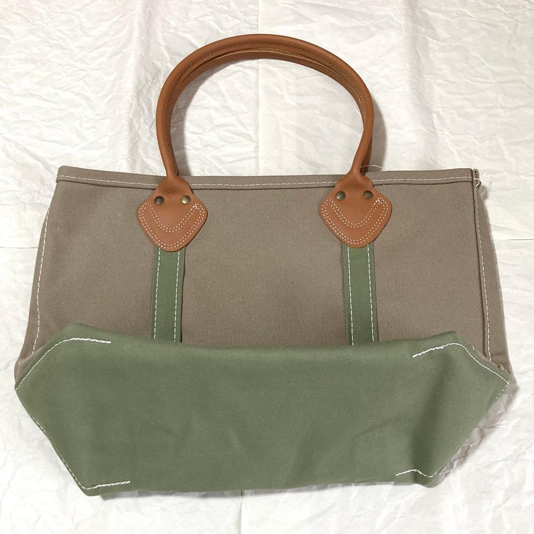 [L.L.Bean] レザーハンドルカタディンボートアンドトートバッグ