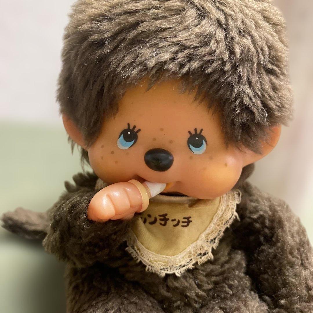 初期 セキグチ モンチッチ ぬいぐるみ 昭和レトロ - メルカリ