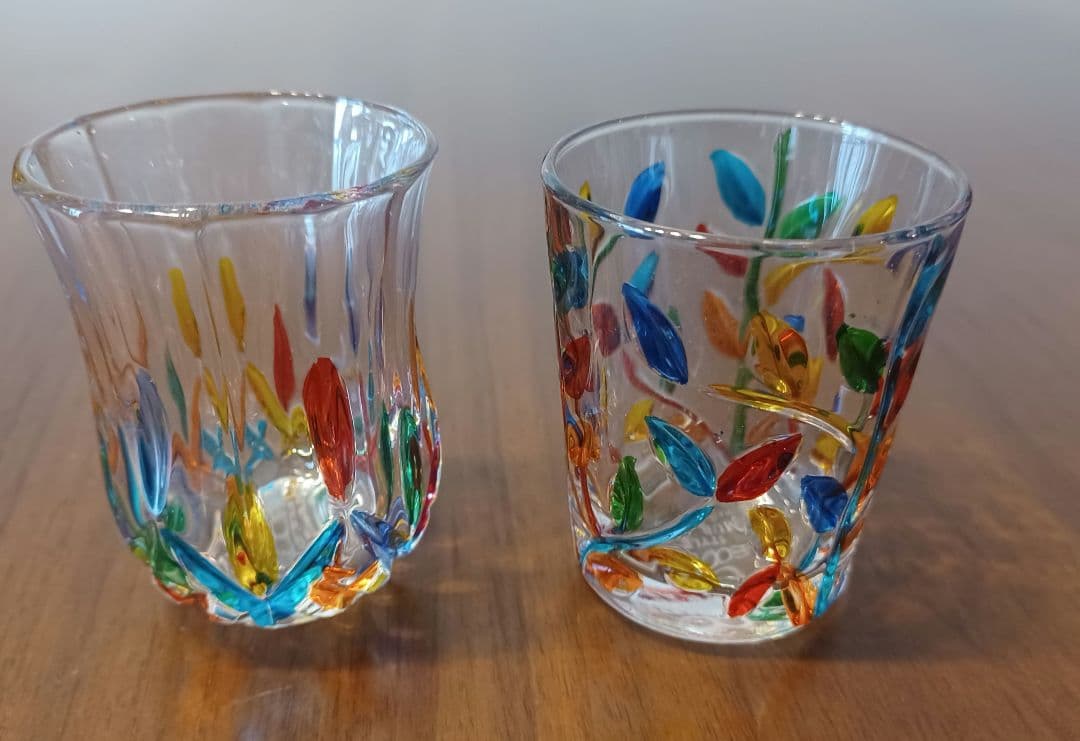 ヴェネチアンガラス ショット2個セット CC ZECCHIN イタリア製 - メルカリ