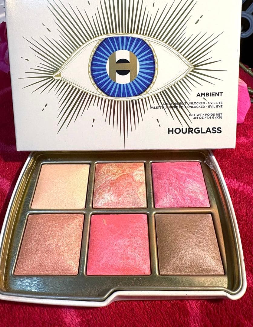 アワーグラス　HOURGLASS AMBIENT フェイスパレット 試してみた】Ambient lighting palette HOURGLASSの人気色