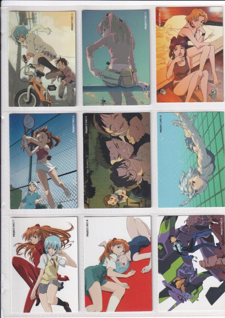 ヴァンゲリオン　カードダスマスターズ四集　セミコンプ　初版