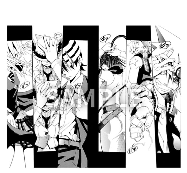 ソウルイーター展 複製原稿 A マカ ソウル キッド 展示会 大阪会場限定