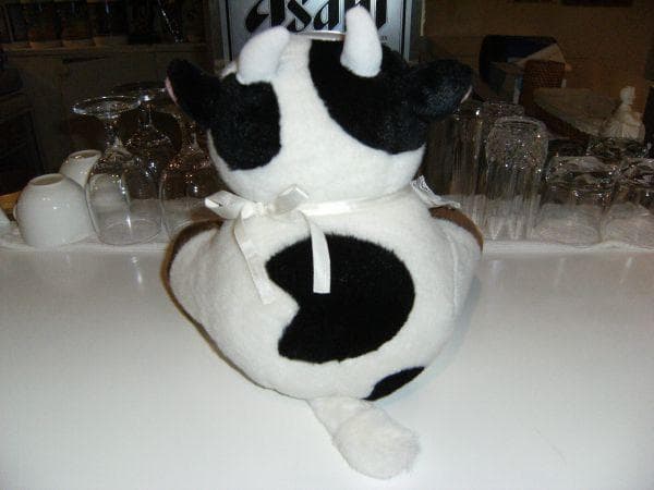 所ジョージ ＆ 明治 北海道 十勝チーズ 宣伝用 マスコット 人形 ぬいぐるみ