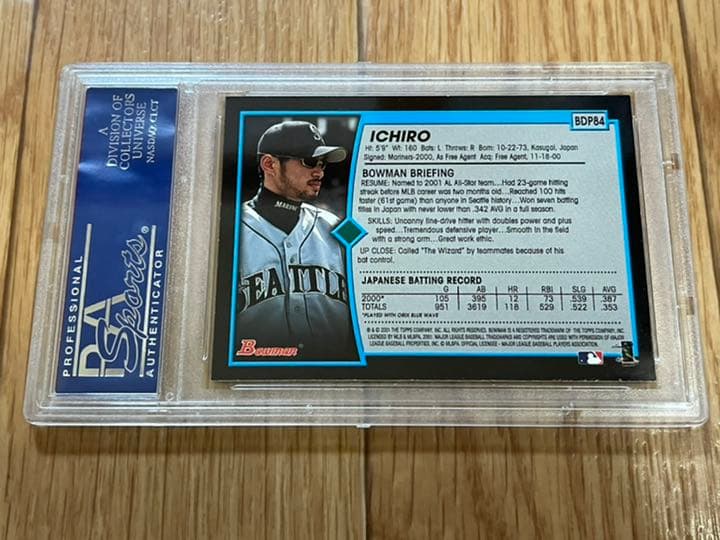 2001 BOWMAN DRAFT ICHIRO PSA 10 RC イチロー