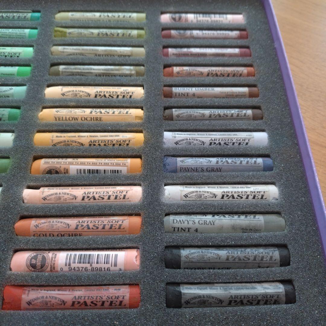 Winsor & Newton ウィンザー＆ニュートン ソフトパステル 72色