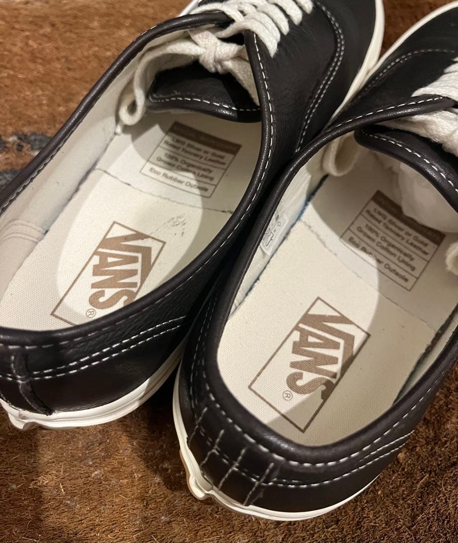 VANS authentic 27cm 44DX レザー チョコレート - メルカリ