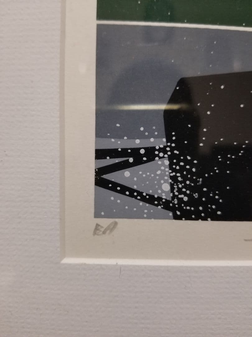 角谷泰人　シルク版画「グランプリドリーム」Ｆ１・シート・直筆サイン